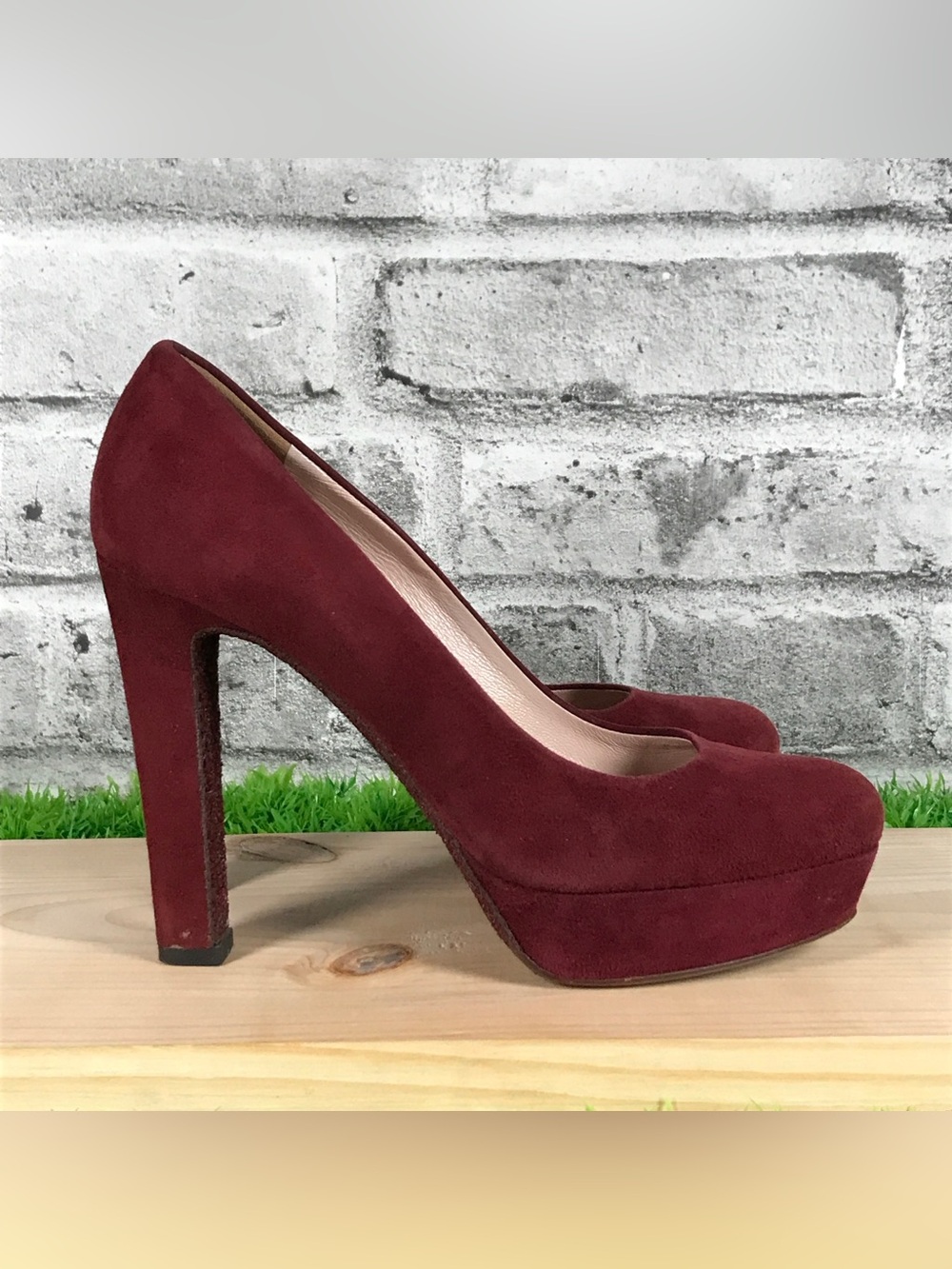 Miu Miu Suede High Heel shoes 6.5 💙OFFERS WELCOME 💙